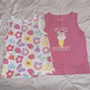 Garanimals‎ Pink and Multicolor Kids Tank Tops
